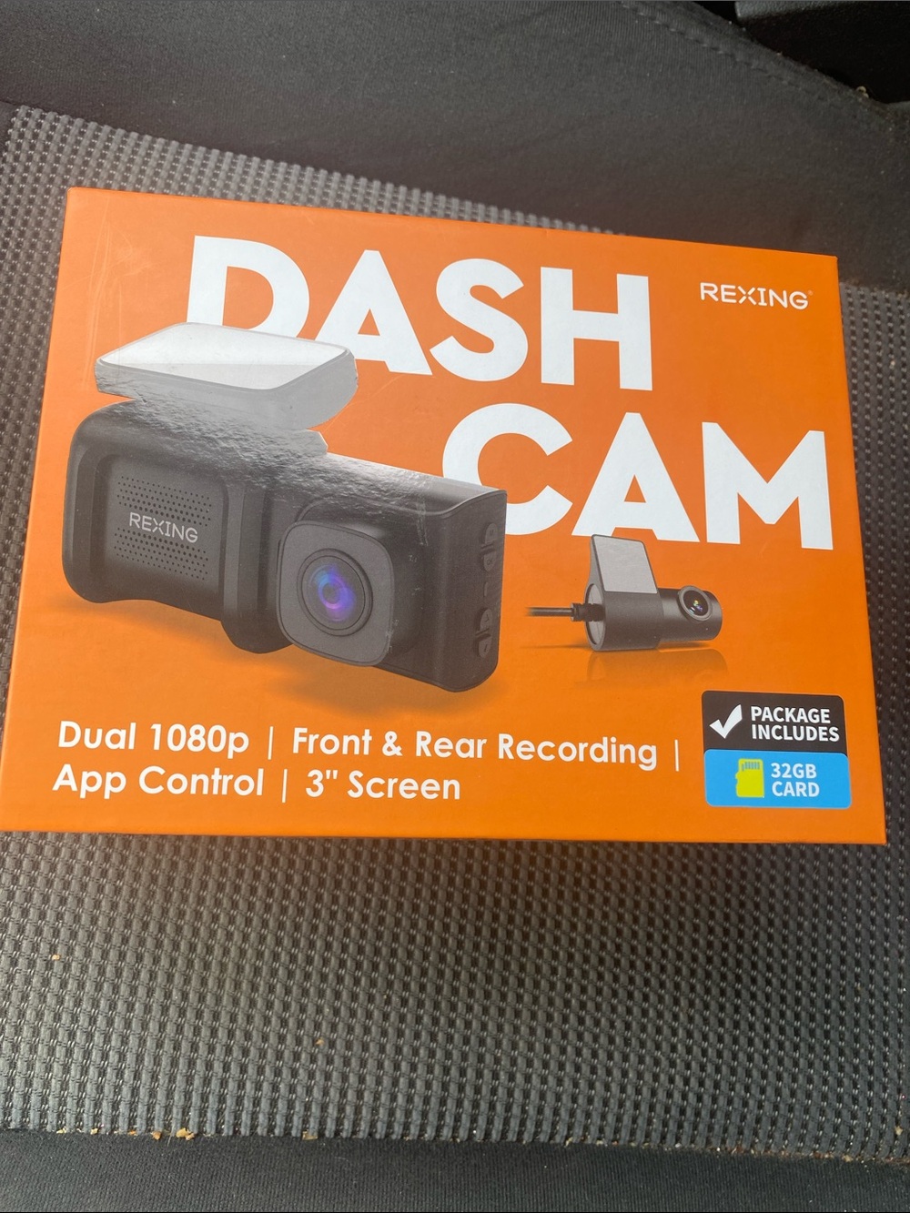 Rexing Dash Cam - New in Box. Never opened. Bought as gift, missed return window